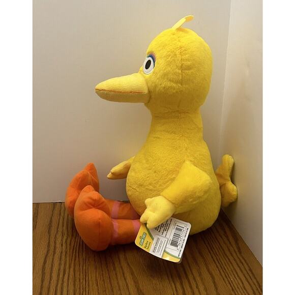Sesame Street Plush Big Bird Soft Stuffed Animal - 17” Toy Just Play NEW - Picture 6 of 11